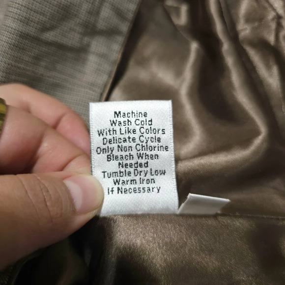 CABI Liverpool A-line Pleated Riding Skirt Style 202, 95% Cotton, Academia, 12 - Picture 13 of 16